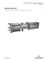 Bettis Série M Atuador do mecanismo corrediço de aço inox Manual do proprietário