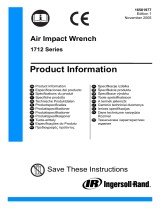 Ingersoll-Rand 1712B2 Informação do produto