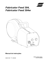 ESAB Fabricator Feed 304 Manual do usuário