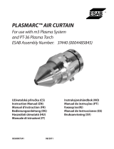 ESAB PLASMARC™ Air Curtain Manual do usuário