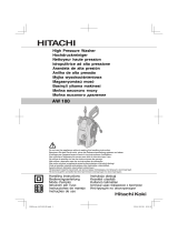 Hitachi AW 100 Manual do usuário