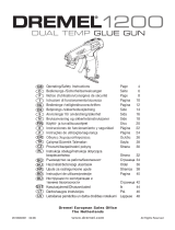 Dremel 1200 DUAL TEMP GLUE GUN Manual do proprietário