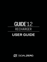 Goal Zero Guide 12 Manual do usuário