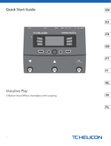 TC-Helicon VOICELIVE PLAY Guia rápido