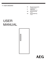 AEG AGB728E6NW Manual do usuário