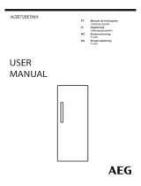 AEG AGB728E5NX Manual do usuário