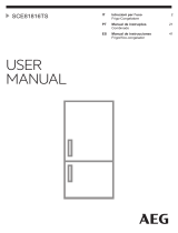 AEG SCE81816TS Manual do usuário