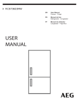 AEG RCB736D3MW Manual do usuário