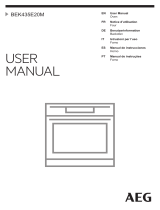 AEG BEK435E20M Manual do usuário