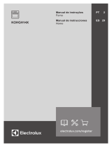 Electrolux KOHGH14X Manual do usuário