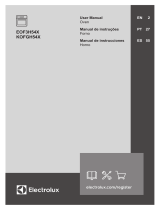 Electrolux KOFGH54X Manual do usuário