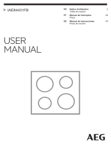 AEG IAE84431FB Manual do usuário