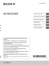 Sony XAV-AX8050D Manual do proprietário