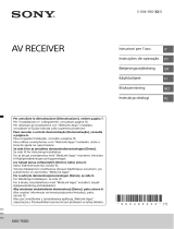 Sony XAV-1500 Manual do proprietário