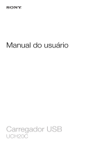 Sony UCH20C Manual do usuário