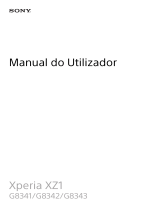 Sony Xperia XZ1 Manual do usuário