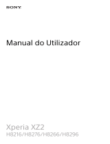 Sony Xperia XZ2 Manual do usuário