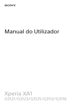 Sony Xperia XA1 Manual do usuário