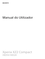 Sony Xperia XZ2 Compact Manual do usuário