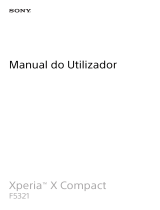 Sony Xperia X Compact Manual do usuário