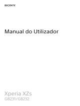 Sony Xperia XZs Manual do usuário