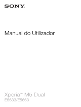 Sony Xperia M5 Dual Manual do usuário