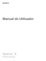 Sony Xperia X Manual do usuário
