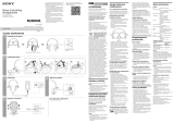 Sony MDR-ZX110NA Manual do proprietário