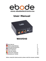 Ebode WAVE40 Manual do usuário