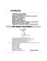Hitachi WH14DSAL Manual do usuário