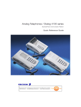 Aastra-Ericsson 4100 Series Manual do proprietário