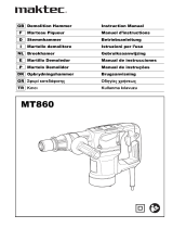 Maktec M8600 Manual do usuário