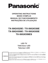 Panasonic TX-43GX550E Manual do proprietário