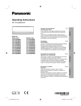 Panasonic CSPZ50WKE Instruções de operação