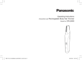 Panasonic ERGK80 Instruções de operação
