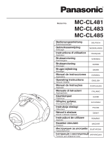 Panasonic MCCL483 Instruções de operação