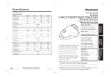 Panasonic MCE7305 Instruções de operação