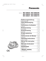 Panasonic MCE8021 Instruções de operação