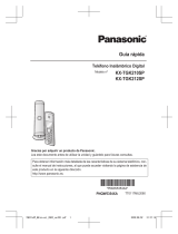 Panasonic KXTGK210SP Instruções de operação