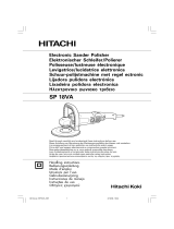 Hitachi SP 18 VA Manual do proprietário