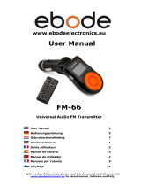Ebode FM-66 Manual do usuário