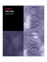 Compaq 133756-004 - Deskpro EN - 6550 Model 6400 Quick Setup Manual