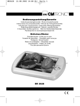 Clatronic BR 2628 Manual do proprietário