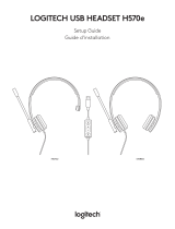Logitech USB Headset H570e Manual do usuário