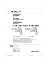 Hitachi W 6 VA 4 Manual do proprietário