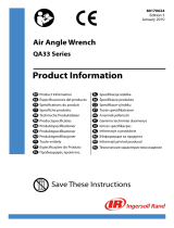 Ingersoll-Rand QA33 Series Informação do produto