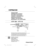 Hikoki VTV-16 Manual do proprietário