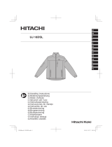 Hitachi UJ 18DSL Manual do usuário