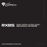 Genesis RX85 Quick Installation Manual