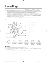 Samsung WW80T554DAX Manual do usuário